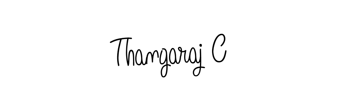 Thangaraj C stylish signature style. Best Handwritten Sign (Angelique-Rose-font-FFP) for my name. Handwritten Signature Collection Ideas for my name Thangaraj C. Thangaraj C signature style 5 images and pictures png