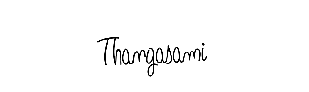 Once you've used our free online signature maker to create your best signature Angelique-Rose-font-FFP style, it's time to enjoy all of the benefits that Thangasami name signing documents. Thangasami signature style 5 images and pictures png