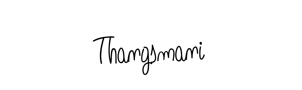 if you are searching for the best signature style for your name Thangsmani. so please give up your signature search. here we have designed multiple signature styles  using Angelique-Rose-font-FFP. Thangsmani signature style 5 images and pictures png