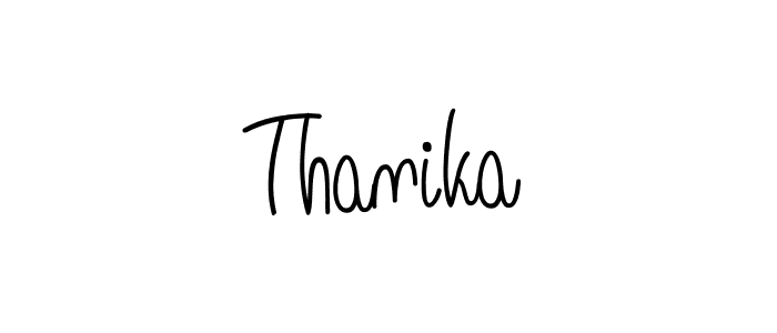 Once you've used our free online signature maker to create your best signature Angelique-Rose-font-FFP style, it's time to enjoy all of the benefits that Thanika name signing documents. Thanika signature style 5 images and pictures png
