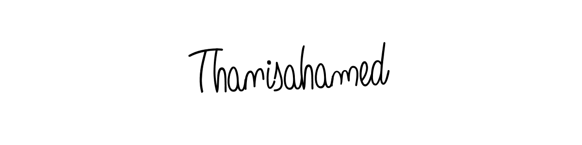 Make a beautiful signature design for name Thanisahamed. Use this online signature maker to create a handwritten signature for free. Thanisahamed signature style 5 images and pictures png