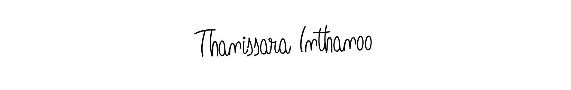 How to make Thanissara Inthanoo signature? Angelique-Rose-font-FFP is a professional autograph style. Create handwritten signature for Thanissara Inthanoo name. Thanissara Inthanoo signature style 5 images and pictures png