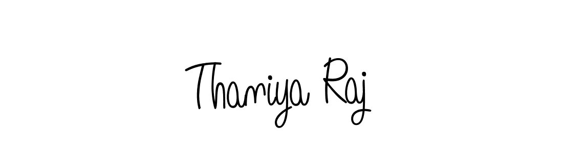 It looks lik you need a new signature style for name Thaniya Raj. Design unique handwritten (Angelique-Rose-font-FFP) signature with our free signature maker in just a few clicks. Thaniya Raj signature style 5 images and pictures png