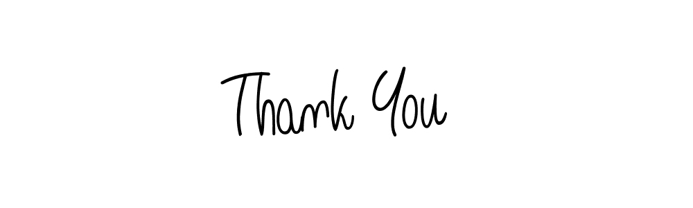 Once you've used our free online signature maker to create your best signature Angelique-Rose-font-FFP style, it's time to enjoy all of the benefits that Thank You  name signing documents. Thank You  signature style 5 images and pictures png