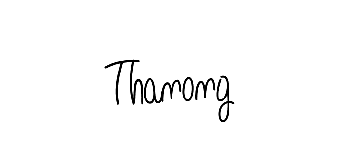if you are searching for the best signature style for your name Thanong. so please give up your signature search. here we have designed multiple signature styles  using Angelique-Rose-font-FFP. Thanong signature style 5 images and pictures png