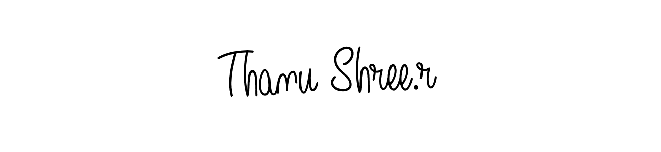 How to make Thanu Shree.r signature? Angelique-Rose-font-FFP is a professional autograph style. Create handwritten signature for Thanu Shree.r name. Thanu Shree.r signature style 5 images and pictures png