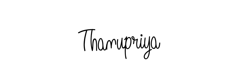 It looks lik you need a new signature style for name Thanupriya. Design unique handwritten (Angelique-Rose-font-FFP) signature with our free signature maker in just a few clicks. Thanupriya signature style 5 images and pictures png