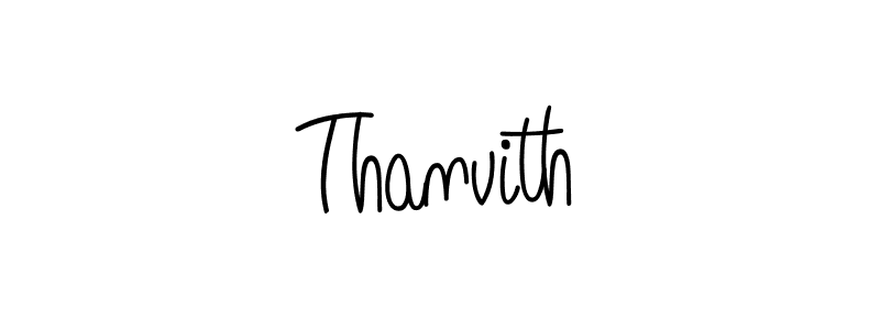 Make a beautiful signature design for name Thanvith. Use this online signature maker to create a handwritten signature for free. Thanvith signature style 5 images and pictures png