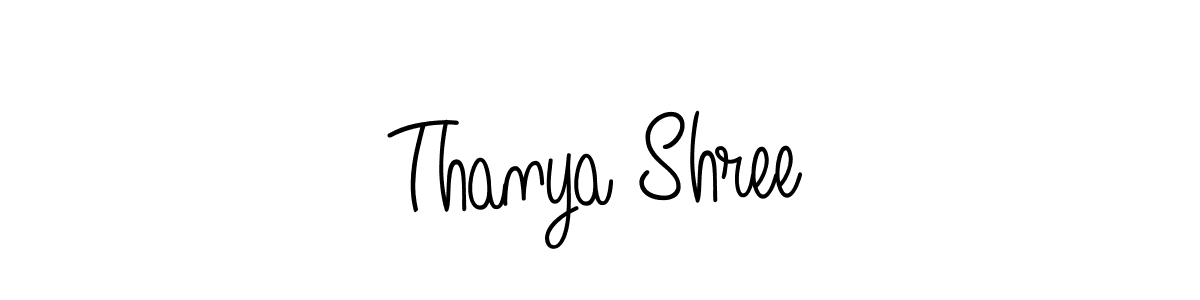 Create a beautiful signature design for name Thanya Shree. With this signature (Angelique-Rose-font-FFP) fonts, you can make a handwritten signature for free. Thanya Shree signature style 5 images and pictures png