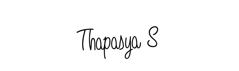 This is the best signature style for the Thapasya S name. Also you like these signature font (Angelique-Rose-font-FFP). Mix name signature. Thapasya S signature style 5 images and pictures png
