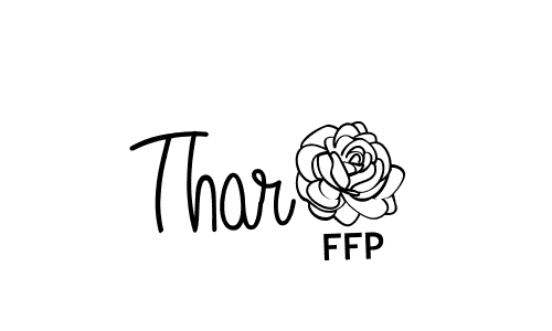 Thar5 stylish signature style. Best Handwritten Sign (Angelique-Rose-font-FFP) for my name. Handwritten Signature Collection Ideas for my name Thar5. Thar5 signature style 5 images and pictures png