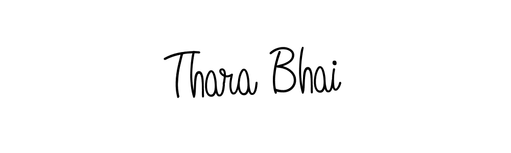 Create a beautiful signature design for name Thara Bhai. With this signature (Angelique-Rose-font-FFP) fonts, you can make a handwritten signature for free. Thara Bhai signature style 5 images and pictures png
