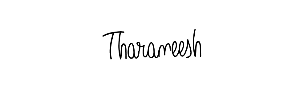 How to make Tharaneesh name signature. Use Angelique-Rose-font-FFP style for creating short signs online. This is the latest handwritten sign. Tharaneesh signature style 5 images and pictures png