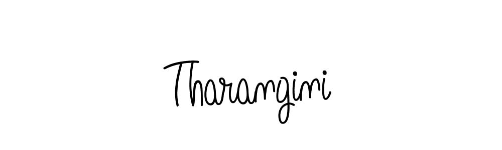 Tharangini stylish signature style. Best Handwritten Sign (Angelique-Rose-font-FFP) for my name. Handwritten Signature Collection Ideas for my name Tharangini. Tharangini signature style 5 images and pictures png