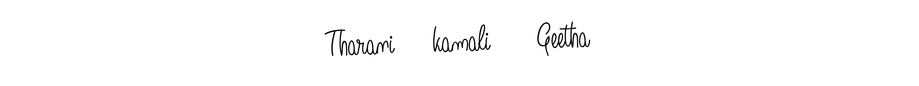 It looks lik you need a new signature style for name Tharani❤️kamali❤️ Geetha. Design unique handwritten (Angelique-Rose-font-FFP) signature with our free signature maker in just a few clicks. Tharani❤️kamali❤️ Geetha signature style 5 images and pictures png