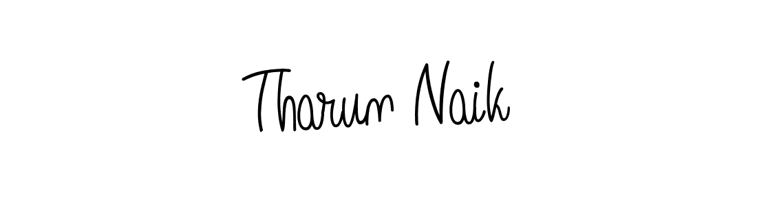 Also we have Tharun Naik name is the best signature style. Create professional handwritten signature collection using Angelique-Rose-font-FFP autograph style. Tharun Naik signature style 5 images and pictures png