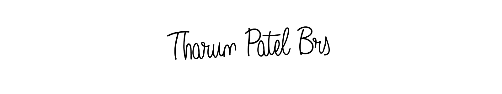 Once you've used our free online signature maker to create your best signature Angelique-Rose-font-FFP style, it's time to enjoy all of the benefits that Tharun Patel Brs name signing documents. Tharun Patel Brs signature style 5 images and pictures png