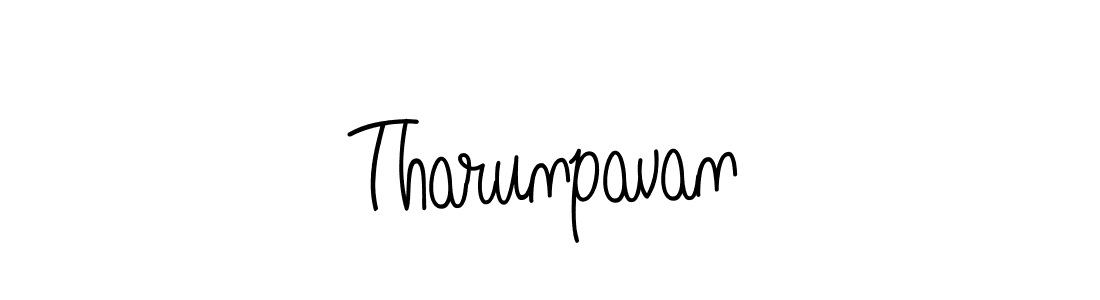 Check out images of Autograph of Tharunpavan name. Actor Tharunpavan Signature Style. Angelique-Rose-font-FFP is a professional sign style online. Tharunpavan signature style 5 images and pictures png