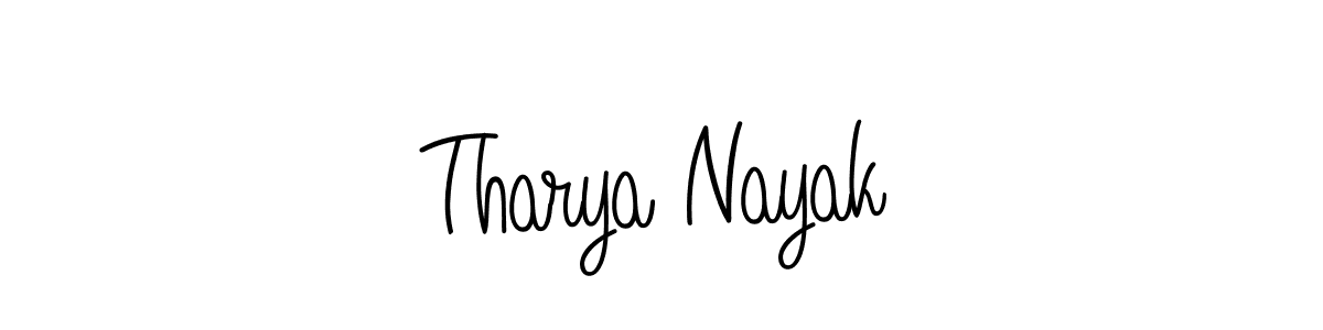 How to Draw Tharya Nayak signature style? Angelique-Rose-font-FFP is a latest design signature styles for name Tharya Nayak. Tharya Nayak signature style 5 images and pictures png