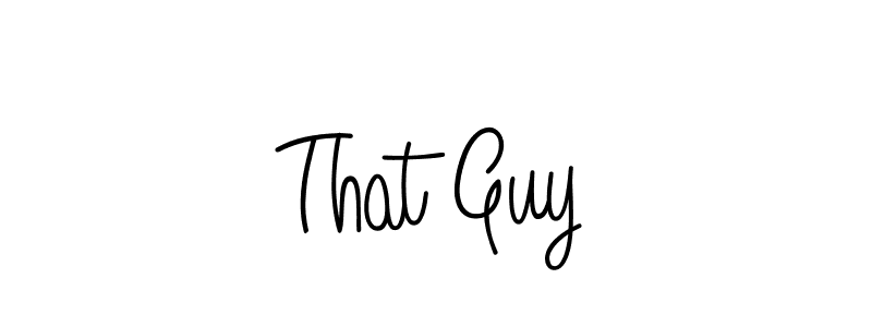 Create a beautiful signature design for name That Guy. With this signature (Angelique-Rose-font-FFP) fonts, you can make a handwritten signature for free. That Guy signature style 5 images and pictures png