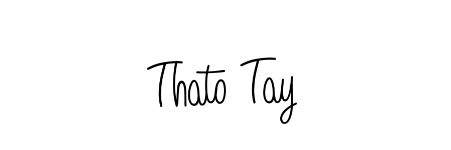 Here are the top 10 professional signature styles for the name Thato Tay. These are the best autograph styles you can use for your name. Thato Tay signature style 5 images and pictures png