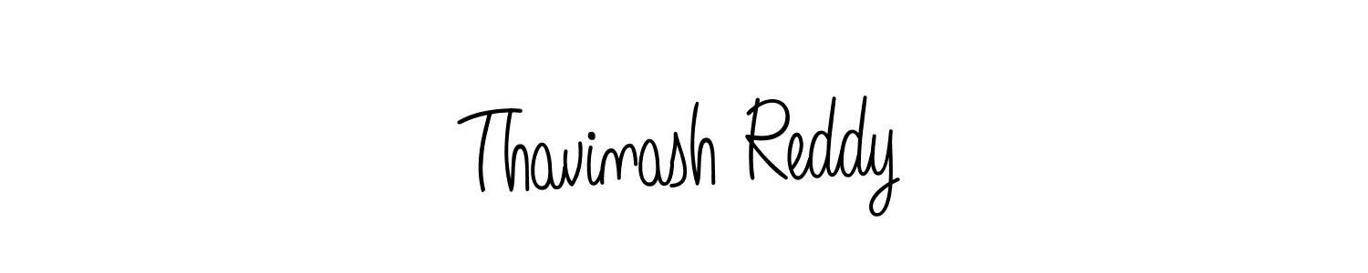 How to make Thavinash Reddy signature? Angelique-Rose-font-FFP is a professional autograph style. Create handwritten signature for Thavinash Reddy name. Thavinash Reddy signature style 5 images and pictures png