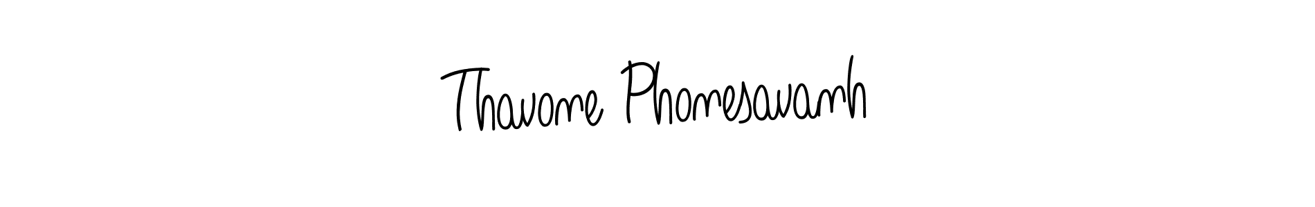 if you are searching for the best signature style for your name Thavone Phonesavanh. so please give up your signature search. here we have designed multiple signature styles  using Angelique-Rose-font-FFP. Thavone Phonesavanh signature style 5 images and pictures png