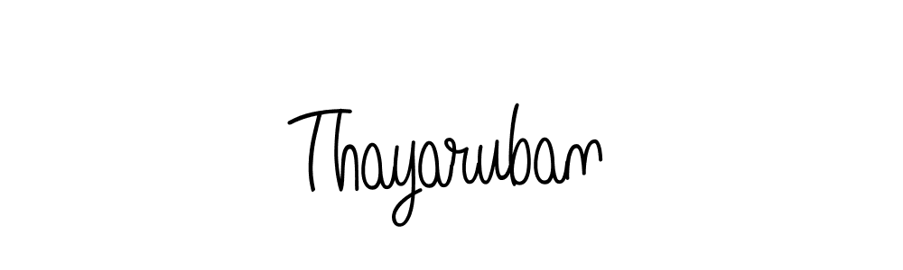 How to Draw Thayaruban signature style? Angelique-Rose-font-FFP is a latest design signature styles for name Thayaruban. Thayaruban signature style 5 images and pictures png