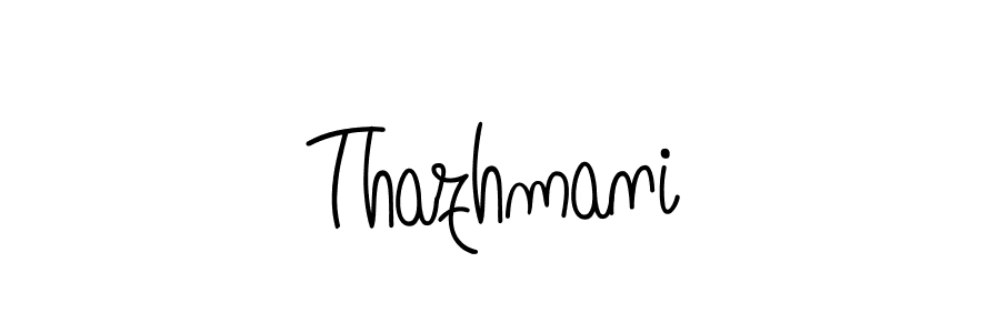 Similarly Angelique-Rose-font-FFP is the best handwritten signature design. Signature creator online .You can use it as an online autograph creator for name Thazhmani. Thazhmani signature style 5 images and pictures png
