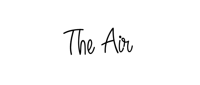 Make a beautiful signature design for name The Air. With this signature (Angelique-Rose-font-FFP) style, you can create a handwritten signature for free. The Air signature style 5 images and pictures png