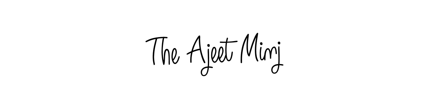 Check out images of Autograph of The Ajeet Minj name. Actor The Ajeet Minj Signature Style. Angelique-Rose-font-FFP is a professional sign style online. The Ajeet Minj signature style 5 images and pictures png