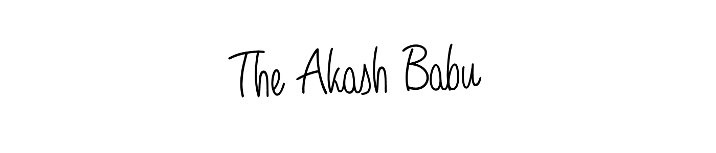 Angelique-Rose-font-FFP is a professional signature style that is perfect for those who want to add a touch of class to their signature. It is also a great choice for those who want to make their signature more unique. Get The Akash Babu name to fancy signature for free. The Akash Babu signature style 5 images and pictures png