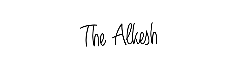 Make a beautiful signature design for name The Alkesh. Use this online signature maker to create a handwritten signature for free. The Alkesh signature style 5 images and pictures png