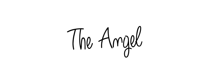 You should practise on your own different ways (Angelique-Rose-font-FFP) to write your name (The Angel) in signature. don't let someone else do it for you. The Angel signature style 5 images and pictures png