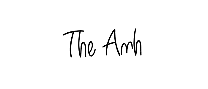 Use a signature maker to create a handwritten signature online. With this signature software, you can design (Angelique-Rose-font-FFP) your own signature for name The Anh. The Anh signature style 5 images and pictures png
