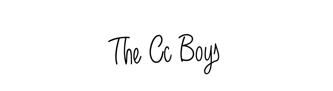 Design your own signature with our free online signature maker. With this signature software, you can create a handwritten (Angelique-Rose-font-FFP) signature for name The Cc Boys. The Cc Boys signature style 5 images and pictures png