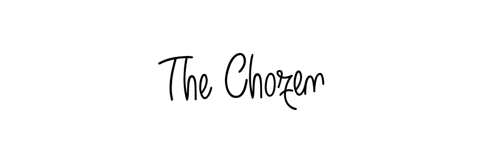Design your own signature with our free online signature maker. With this signature software, you can create a handwritten (Angelique-Rose-font-FFP) signature for name The Chozen. The Chozen signature style 5 images and pictures png
