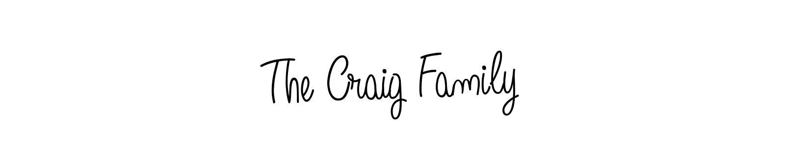 Make a short The Craig Family signature style. Manage your documents anywhere anytime using Angelique-Rose-font-FFP. Create and add eSignatures, submit forms, share and send files easily. The Craig Family signature style 5 images and pictures png