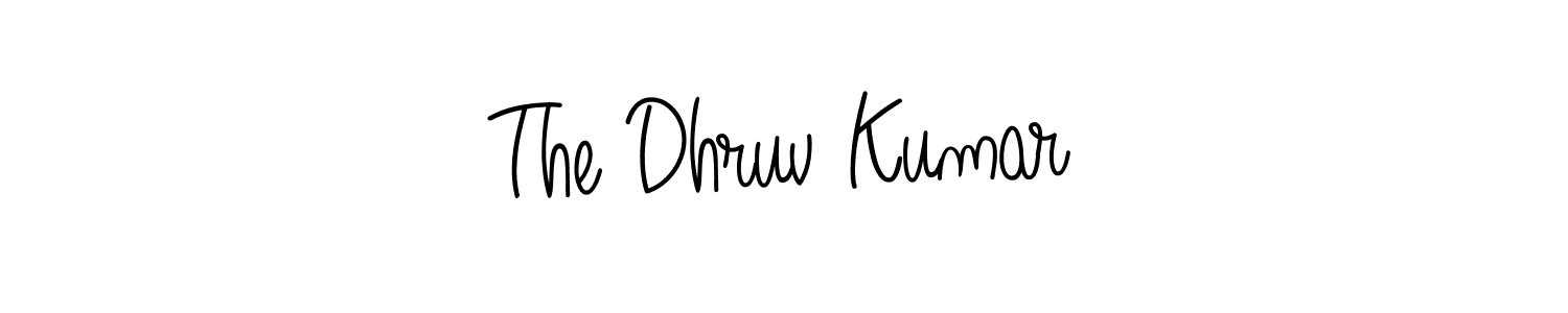 if you are searching for the best signature style for your name The Dhruv Kumar. so please give up your signature search. here we have designed multiple signature styles  using Angelique-Rose-font-FFP. The Dhruv Kumar signature style 5 images and pictures png