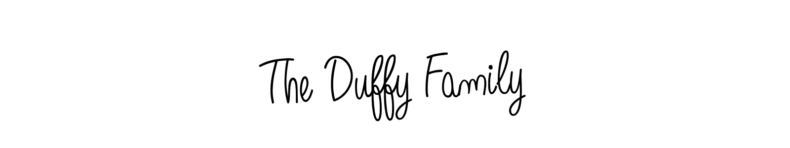 if you are searching for the best signature style for your name The Duffy Family. so please give up your signature search. here we have designed multiple signature styles  using Angelique-Rose-font-FFP. The Duffy Family signature style 5 images and pictures png