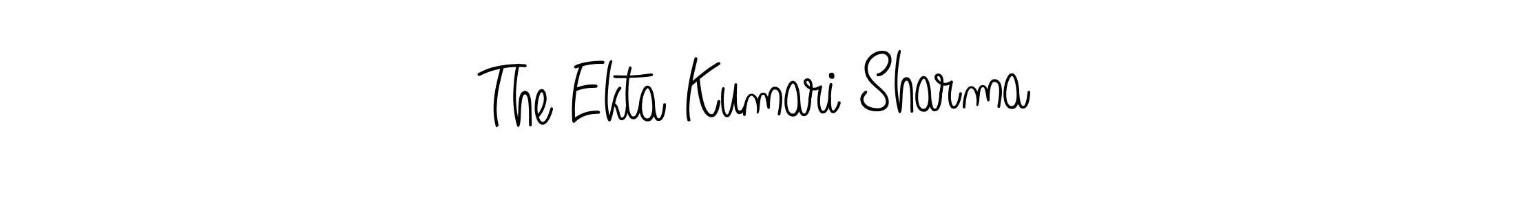 Similarly Angelique-Rose-font-FFP is the best handwritten signature design. Signature creator online .You can use it as an online autograph creator for name The Ekta Kumari Sharma. The Ekta Kumari Sharma signature style 5 images and pictures png