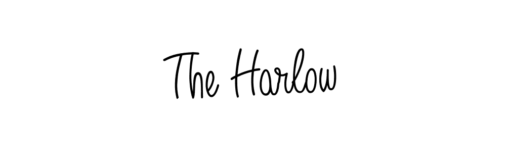 How to Draw The Harlow signature style? Angelique-Rose-font-FFP is a latest design signature styles for name The Harlow. The Harlow signature style 5 images and pictures png