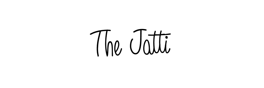 Here are the top 10 professional signature styles for the name The Jatti. These are the best autograph styles you can use for your name. The Jatti signature style 5 images and pictures png