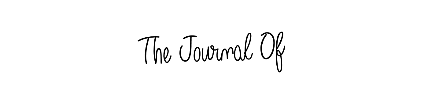 The best way (Angelique-Rose-font-FFP) to make a short signature is to pick only two or three words in your name. The name The Journal Of include a total of six letters. For converting this name. The Journal Of signature style 5 images and pictures png