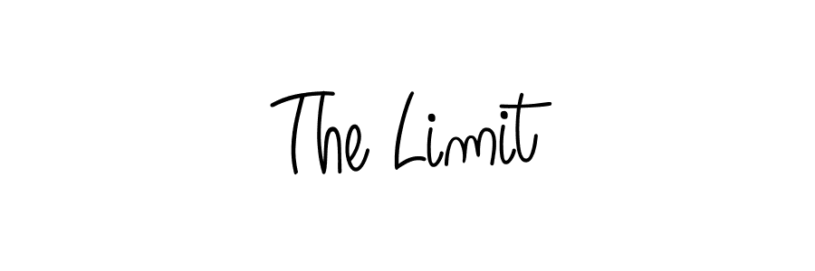 Make a beautiful signature design for name The Limit. With this signature (Angelique-Rose-font-FFP) style, you can create a handwritten signature for free. The Limit signature style 5 images and pictures png