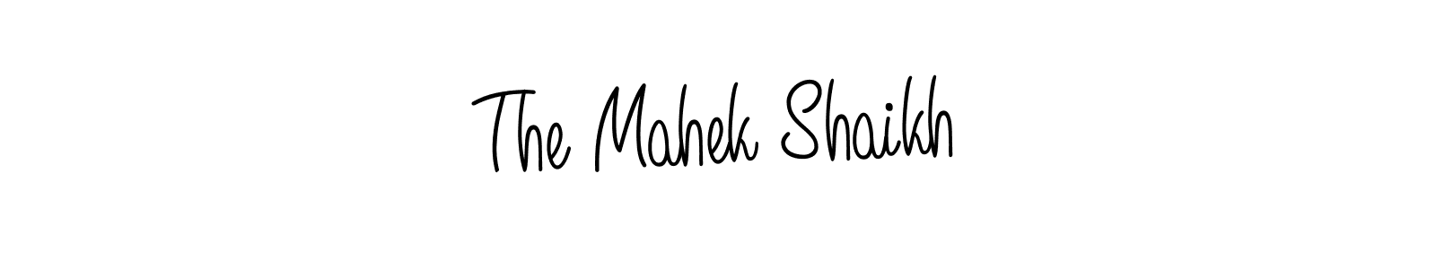 Make a beautiful signature design for name The Mahek Shaikh. Use this online signature maker to create a handwritten signature for free. The Mahek Shaikh signature style 5 images and pictures png