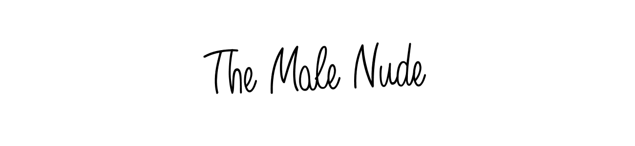 How to Draw The Male Nude signature style? Angelique-Rose-font-FFP is a latest design signature styles for name The Male Nude. The Male Nude signature style 5 images and pictures png