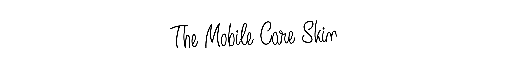Make a beautiful signature design for name The Mobile Care Skin. With this signature (Angelique-Rose-font-FFP) style, you can create a handwritten signature for free. The Mobile Care Skin signature style 5 images and pictures png