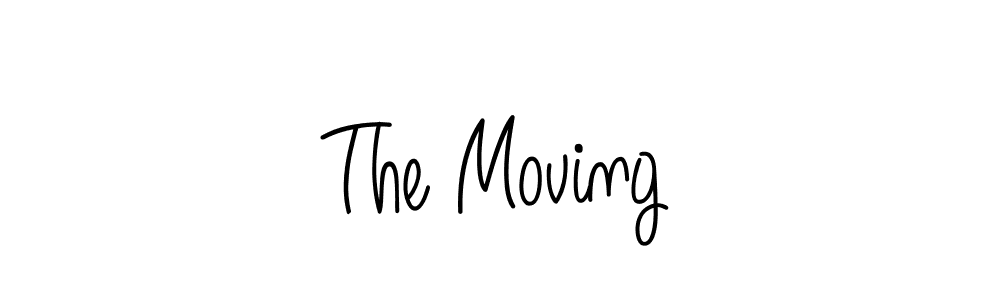 Design your own signature with our free online signature maker. With this signature software, you can create a handwritten (Angelique-Rose-font-FFP) signature for name The Moving. The Moving signature style 5 images and pictures png