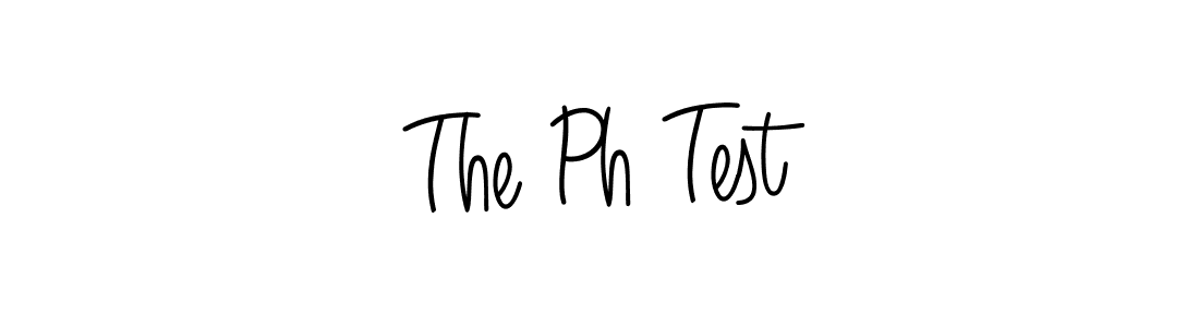 Use a signature maker to create a handwritten signature online. With this signature software, you can design (Angelique-Rose-font-FFP) your own signature for name The Ph Test. The Ph Test signature style 5 images and pictures png